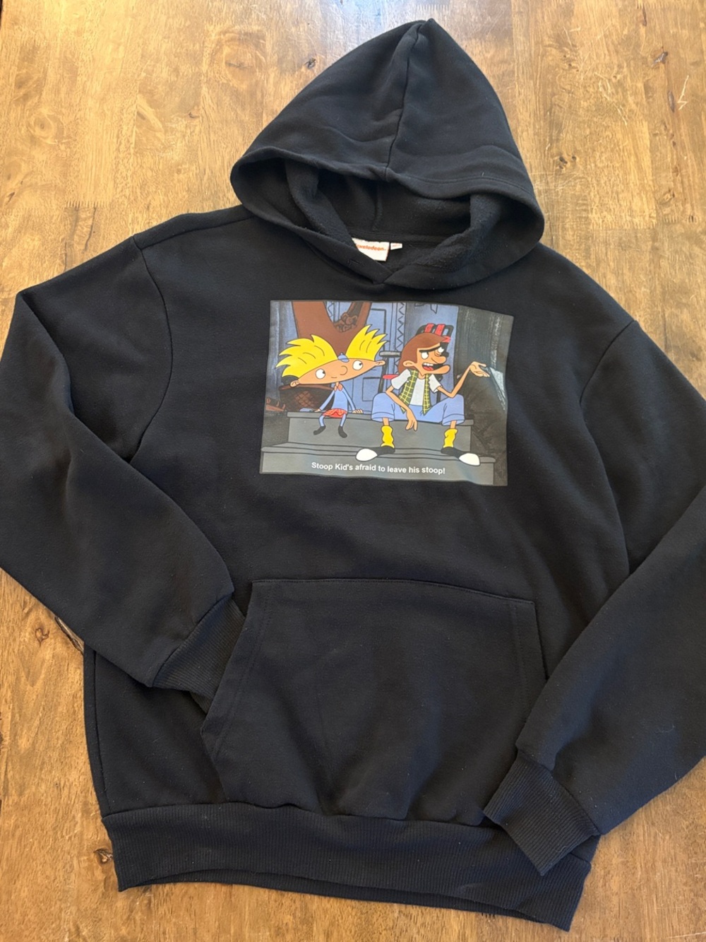 Hey Arnold Nickelodeon Graphic Hoodie Sweatshirt